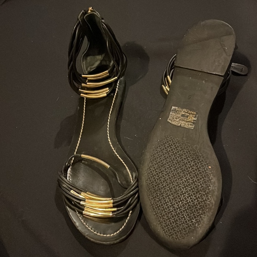 TORY BURCH MIGNON RINGS SANDAL ( VINTAGE ) - Picture 3 of 5